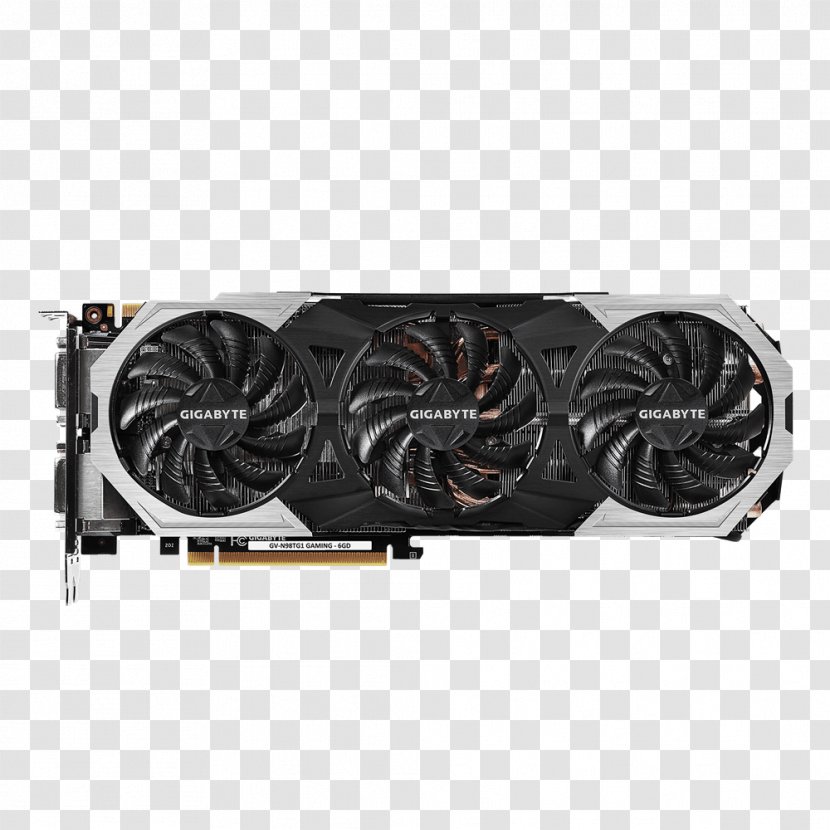 Graphics Cards & Video Adapters GeForce PCI Express GIGABYTE GV-N98TG1 GAMING-6GD GDDR5 SDRAM - Gddr5 Sdram - Nvidia Transparent PNG