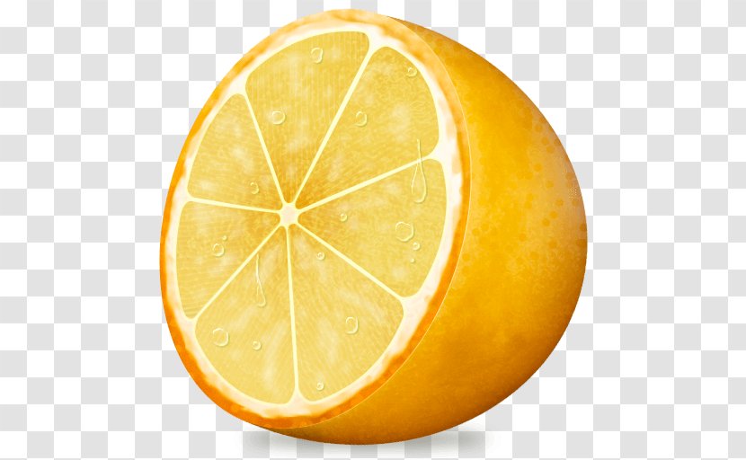 Juice Orange Lemon Icon - Image Download Transparent PNG