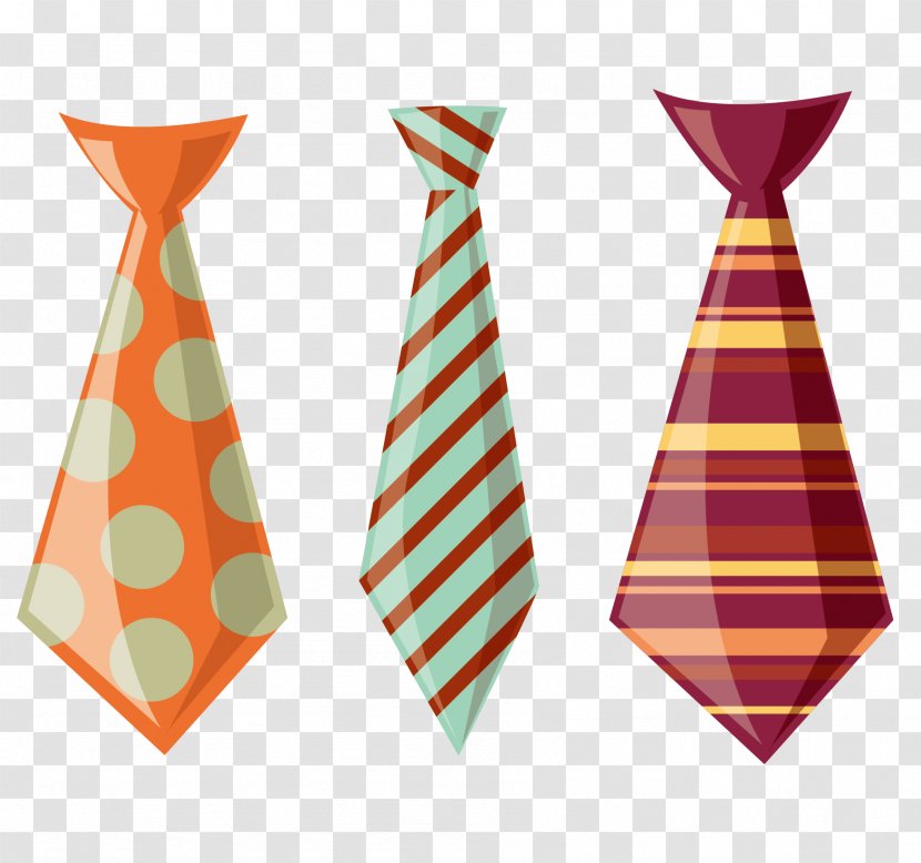 Necktie Cartoon Drawing - Animation - Tie Collection Transparent PNG