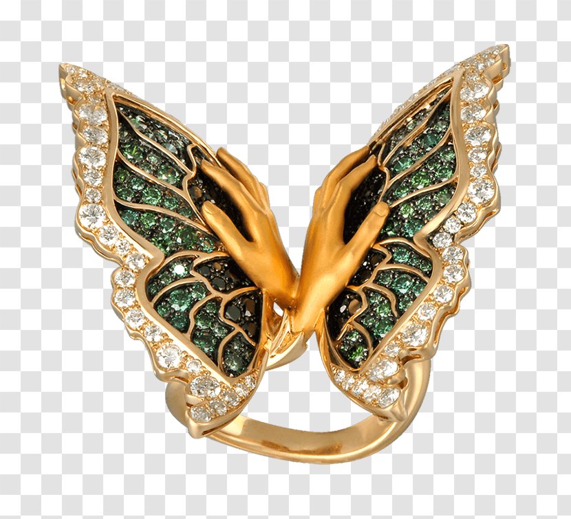 Ring Gold Jewellery Diamond Brooch - Sortija Transparent PNG