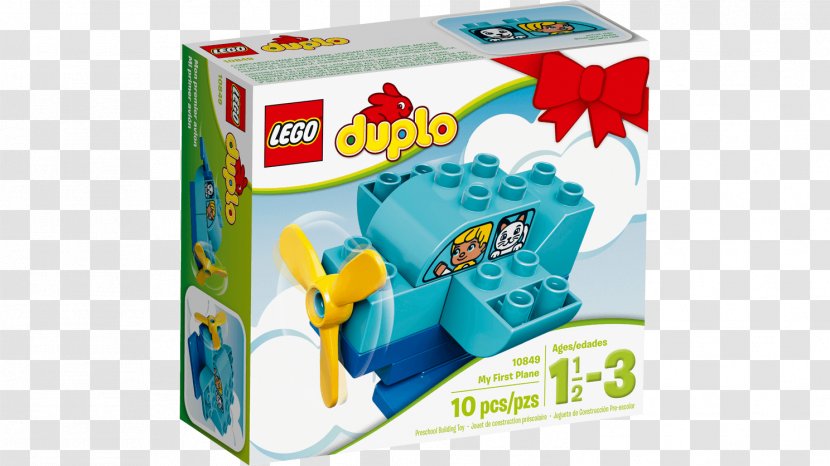 Airplane Amazon.com Lego Duplo Toy - Plastic Transparent PNG