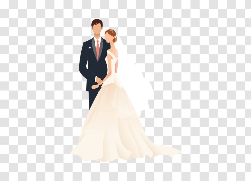 Wedding Dress Marriage Shoulder Gown - Bride Transparent PNG