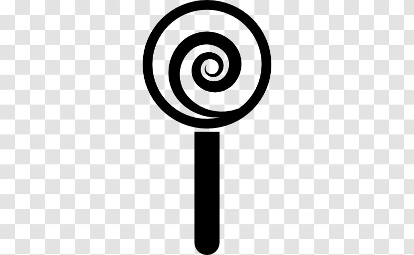 Lollipop - Black And White - Logo Transparent PNG