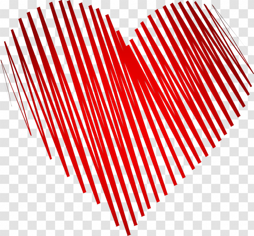 Valentine Hearts Red Heart Valentines Transparent PNG