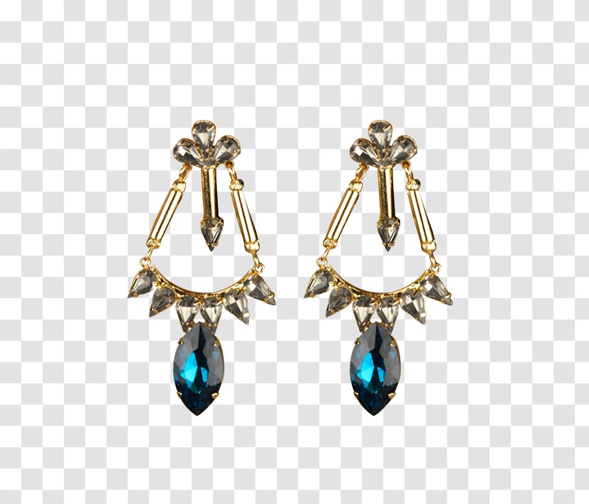 Earring Body Jewellery Gemstone Jewelry Design - Alia Bhatt Transparent PNG