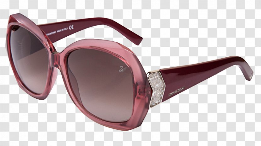 Goggles Sunglasses Hawkers Ray-Ban RB3386 - Magenta - Acetate Transparent PNG