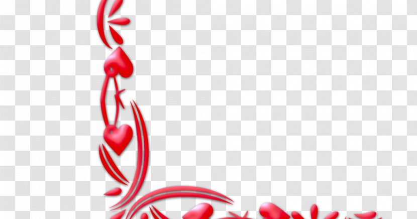 Borders And Frames Valentine's Day Clip Art - Love Transparent PNG