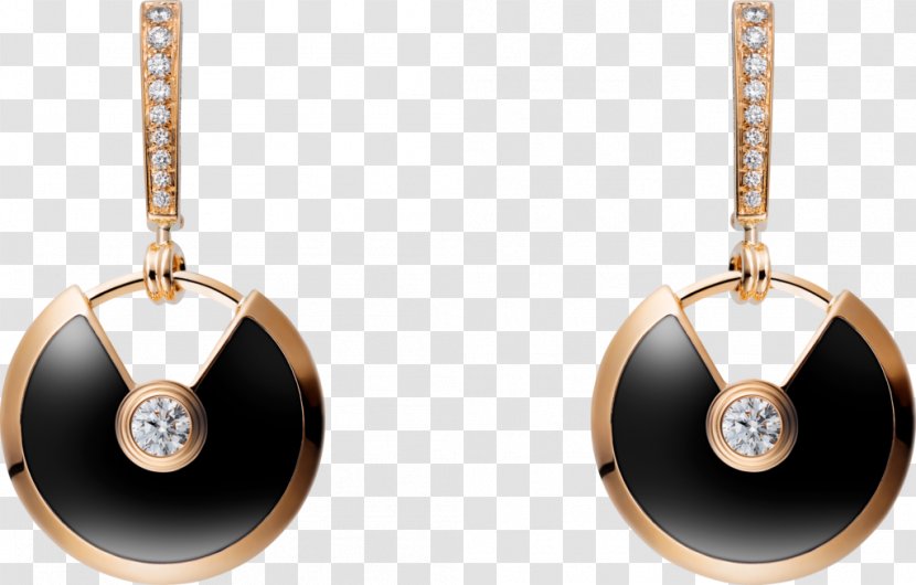 Earring Cartier Jewellery Diamond Colored Gold - Sapphire - Jewelry Model Transparent PNG