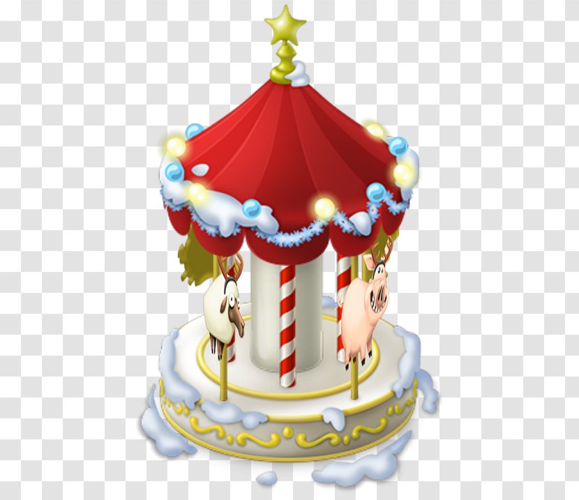 Hay Day Christmas Decoration Carousel Winter - New Year Transparent PNG