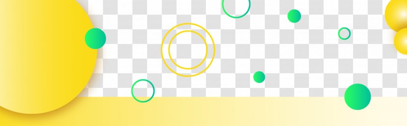 Logo Brand Yellow Font - Text - Geometric Dot Circles Transparent PNG