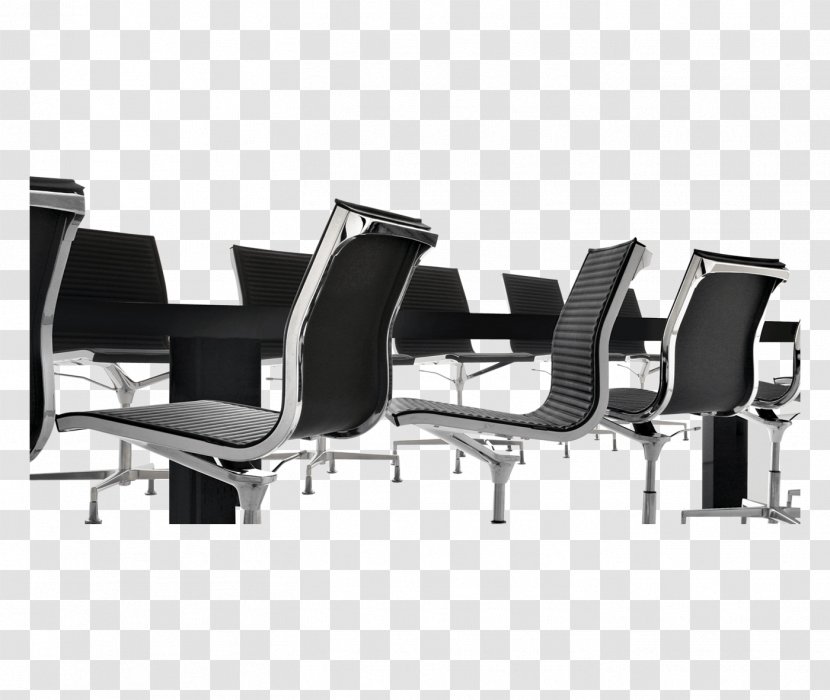 Office & Desk Chairs Conference Centre Table Furniture - Chair - Plastic Transparent PNG