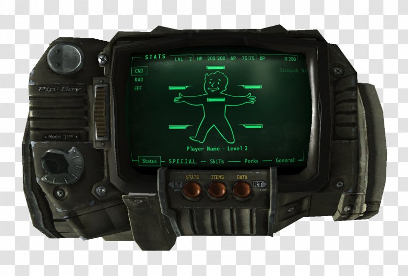 Fallout 3 Pip-Boy 4 Fallout: New Vegas Wikia Transparent PNG
