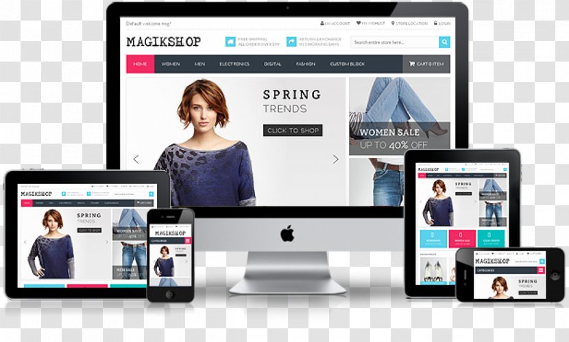 Responsive Web Design Development - Marketing Transparent PNG