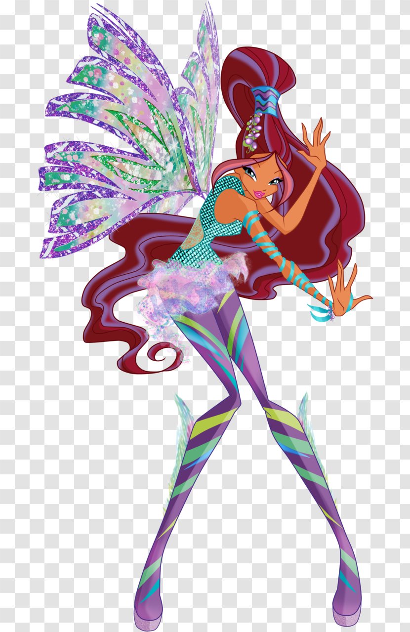 Aisha Tecna Bloom Musa Stella - Fictional Character - Winx Graphic Transparent PNG