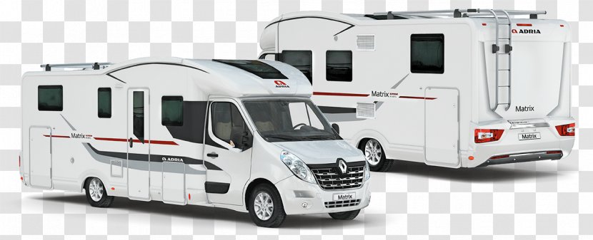 Campervans Adria Mobil Fiat Ducato Renault Master Caravan - Automotive Exterior - Transport Transparent PNG