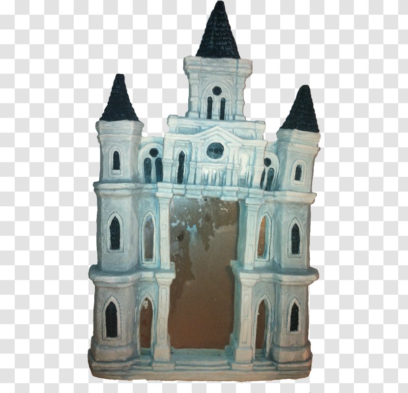 Middle Ages Medieval Architecture Steeple Facade - Hand Painted Transparent PNG