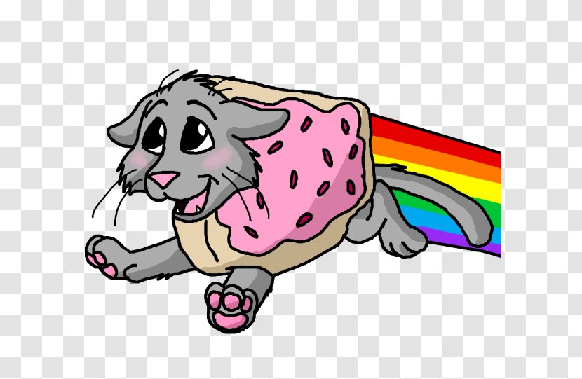 Dog Nyan Cat Cartoon Clip Art - Fictional Character Transparent PNG