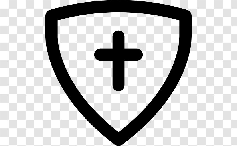 Vintage Shield - Black And White - Area Transparent PNG