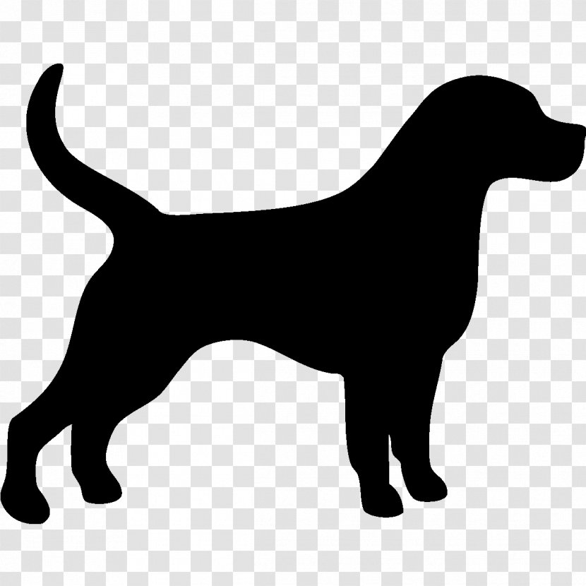 Dog Silhouette Sticker - Breed - Animal Silhouettes Transparent PNG