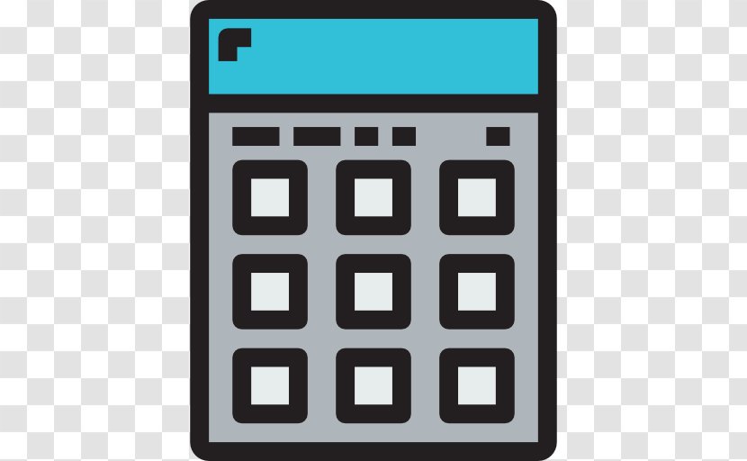 Clip Art - Multimedia - Calculator Icon Transparent Transparent PNG