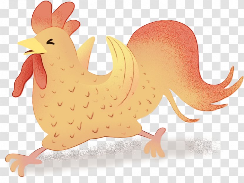 Rooster Chicken Run Design Poultry - Animation - Wing Beak Transparent PNG