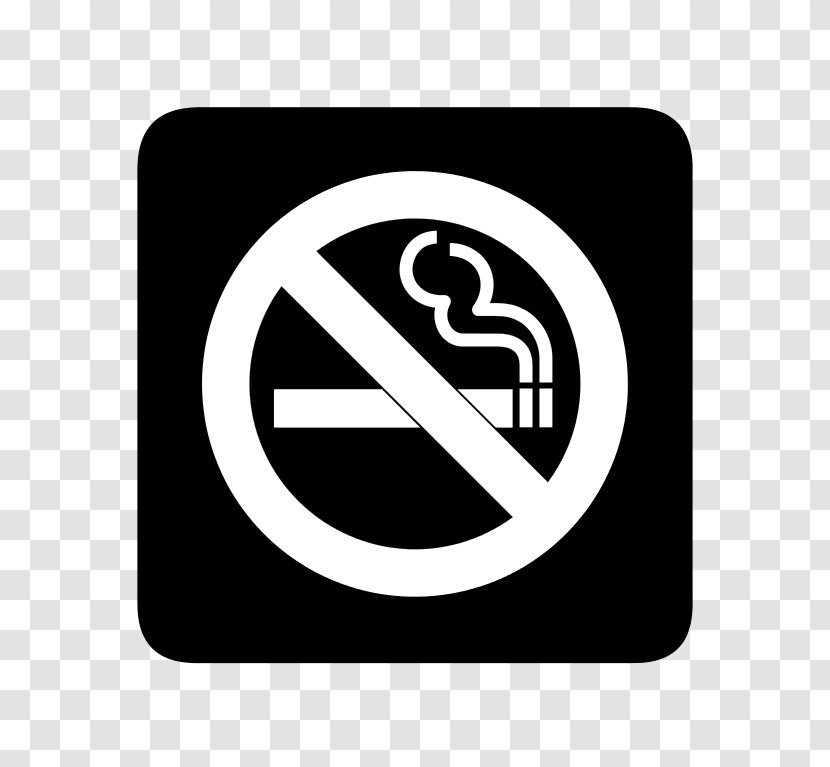 Sticker Smoking Decal Sign Cigarette - Symbol Transparent PNG