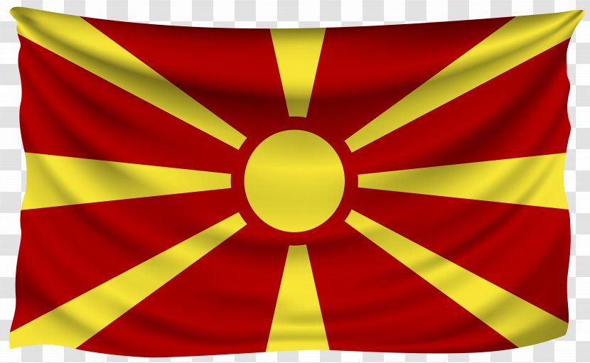 Flag Of The Republic Macedonia National Cricket Team Macedonian Border Barrier - Shriveled Transparent PNG