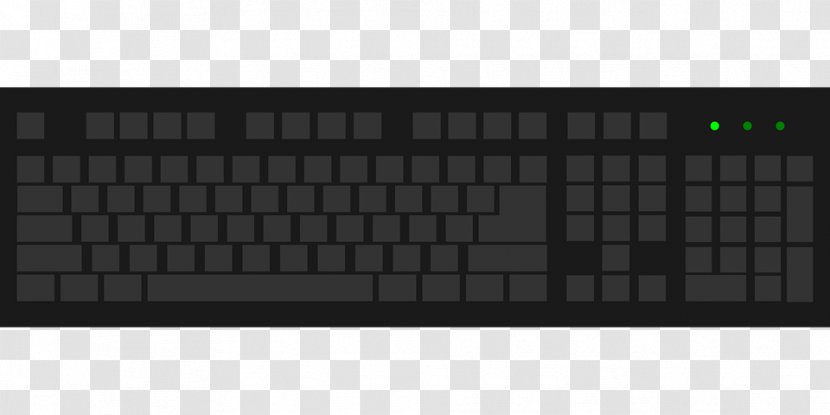 Computer Keyboard Space Bar Numeric Keypads Touchpad Laptop - Input Device Transparent PNG