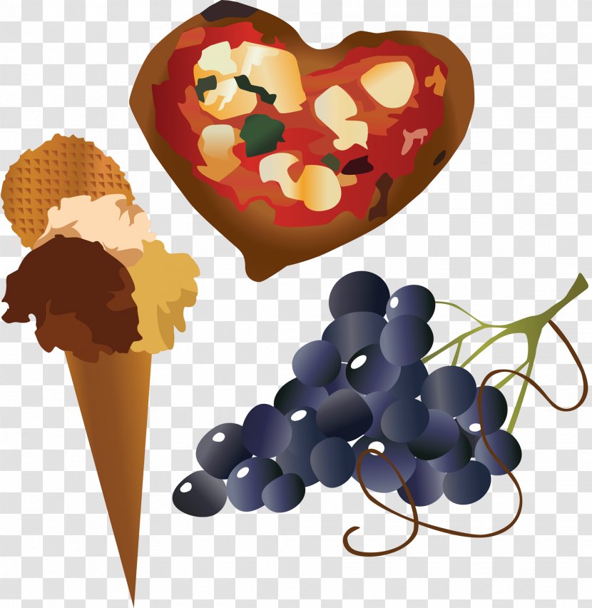 Grape Italy Clip Art Heart Adobe Inc. - M095 Transparent PNG