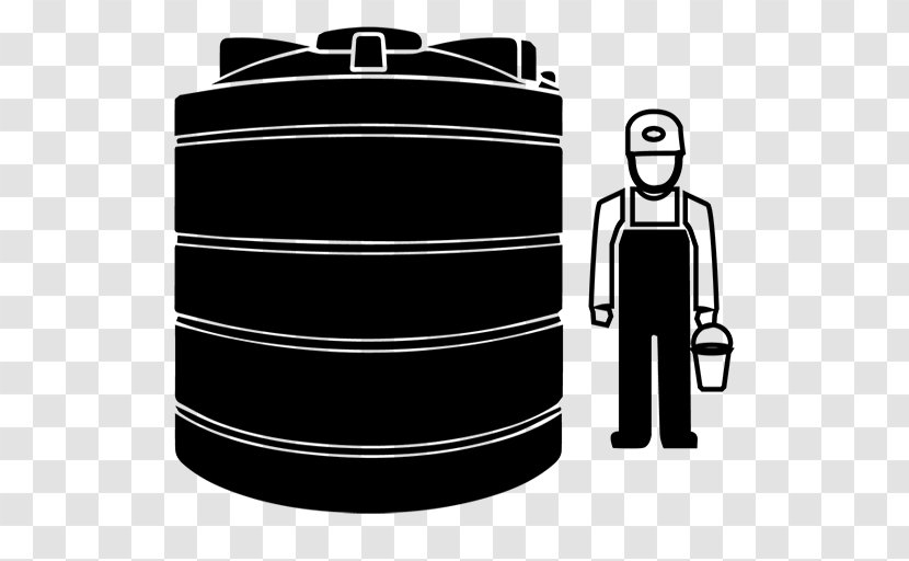Water Storage Tank Cleaning Drinking - Black And White - Washing Transparent PNG