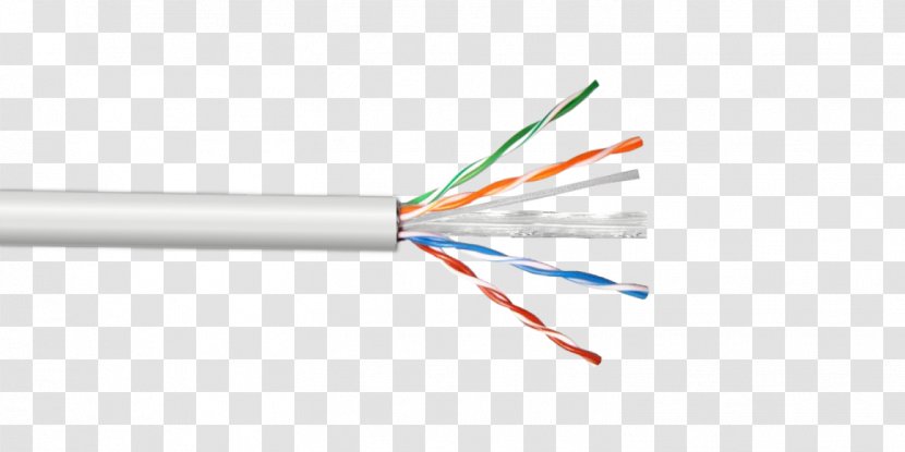 Network Cables Category 6 Cable Twisted Pair Electrical Patch - Connector - Utp Transparent PNG