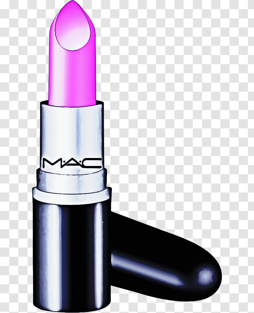 Makeup Cartoon - Mac Cosmetics - Cylinder Magenta Transparent PNG