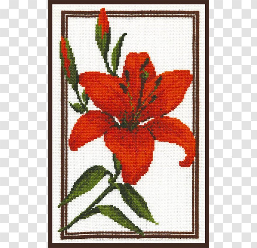 Embroidery Cross-stitch Floral Design Russia - Palitra Transparent PNG