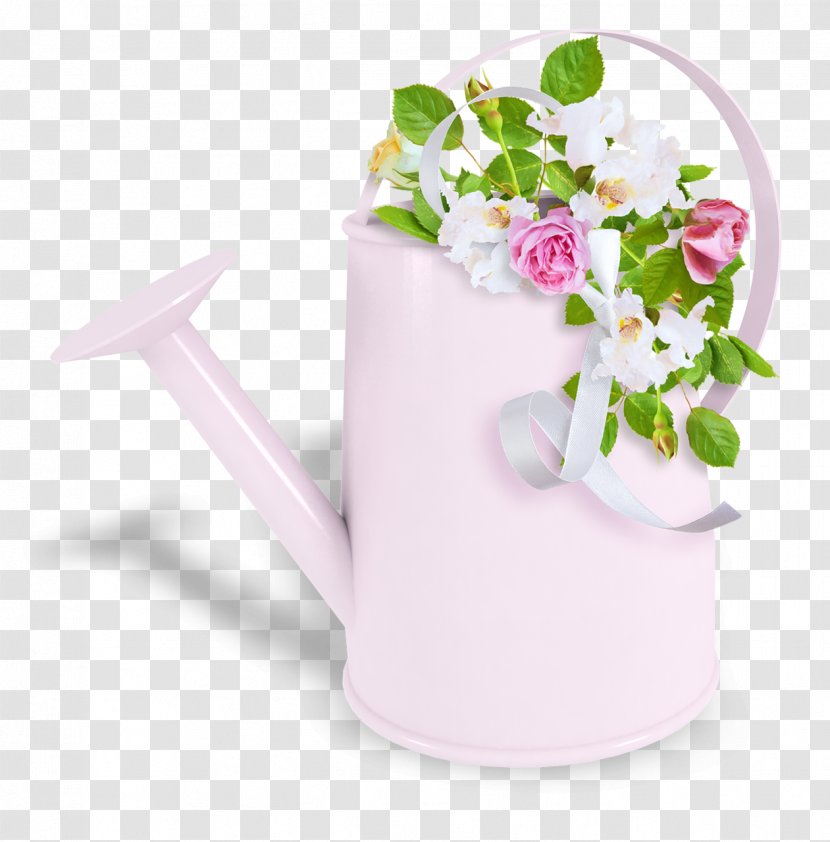 Flower Watering Cans Garden - Flowerpot Transparent PNG
