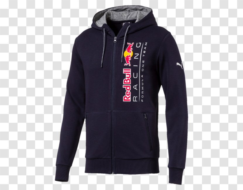 Red Bull Racing Hoodie Formula 1 T-shirt - Brand - Bulls Jacket Transparent PNG