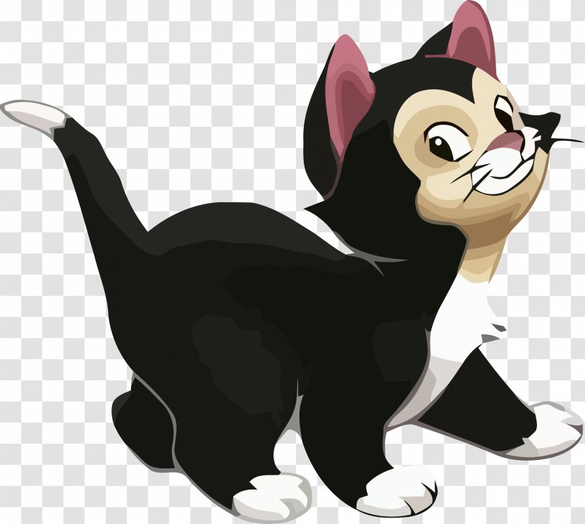 Figaro Cat Minnie Mouse Mickey Kitten - Small To Medium Sized Cats Transparent PNG