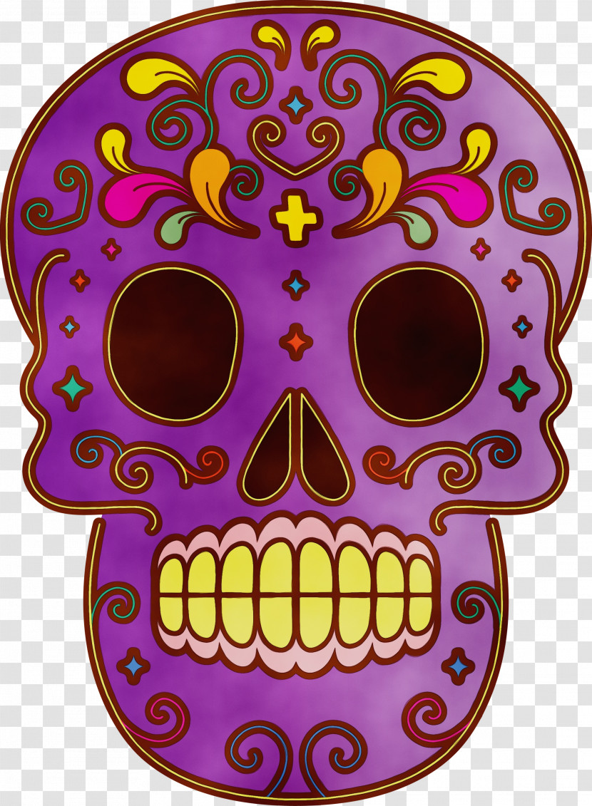 Skull Art Transparent PNG