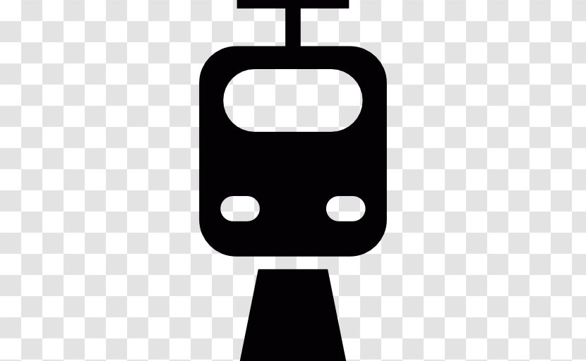 Trolley Train Rail Transport - Black Transparent PNG