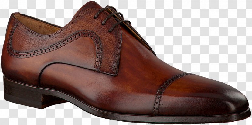 Oxford Shoe Footwear Leather - Brown - Cognac Transparent PNG