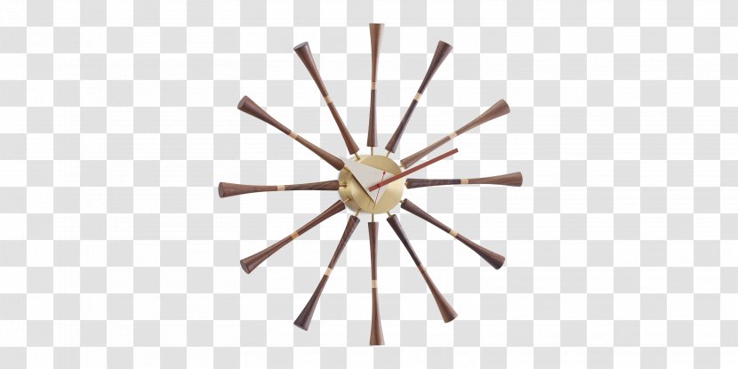 Clock Mid-century Modern Vitra Telechron - Charles And Ray Eames Transparent PNG