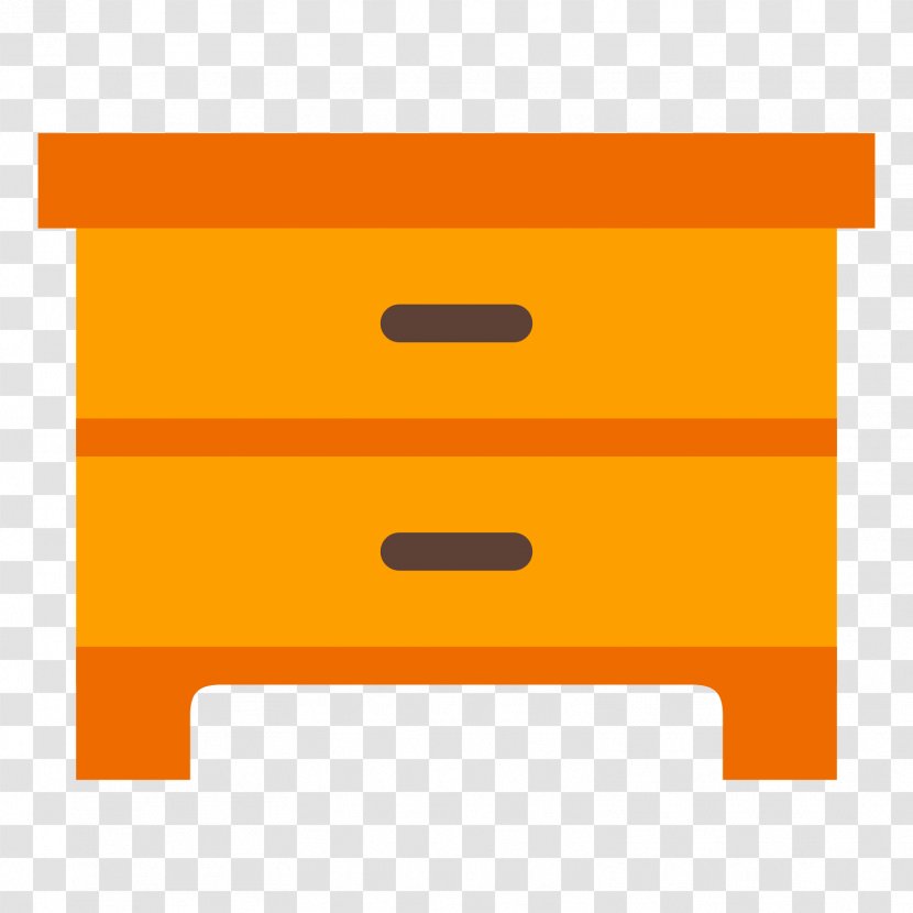 Line Furniture Angle Font - Orange Transparent PNG