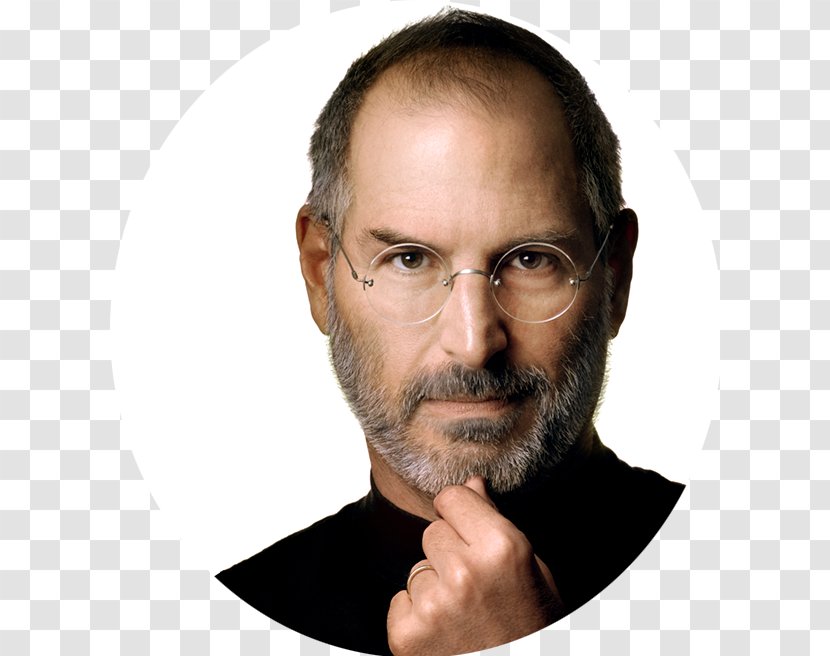 Steve Jobs Apple Chief Executive Pixar Co-Founder - Moustache Transparent PNG
