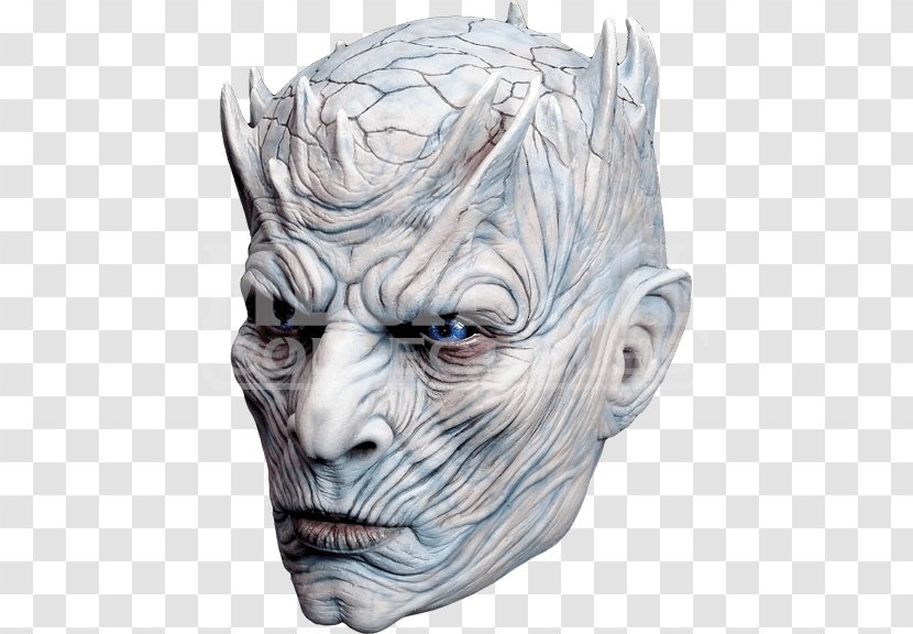 Night King A Game Of Thrones Mask White Walker - Heart Transparent PNG