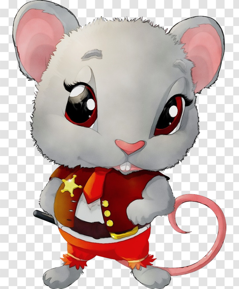 Cartoon Rat Mouse Muridae Muroidea Transparent PNG