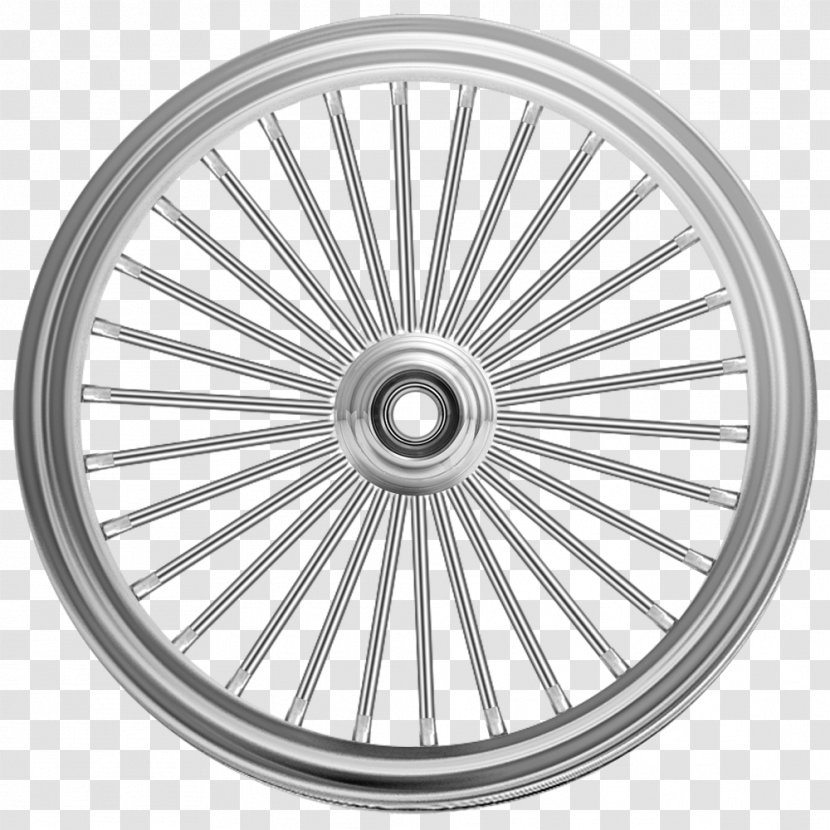 Wire Wheel Spoke Motorcycle - Bicycle Transparent PNG