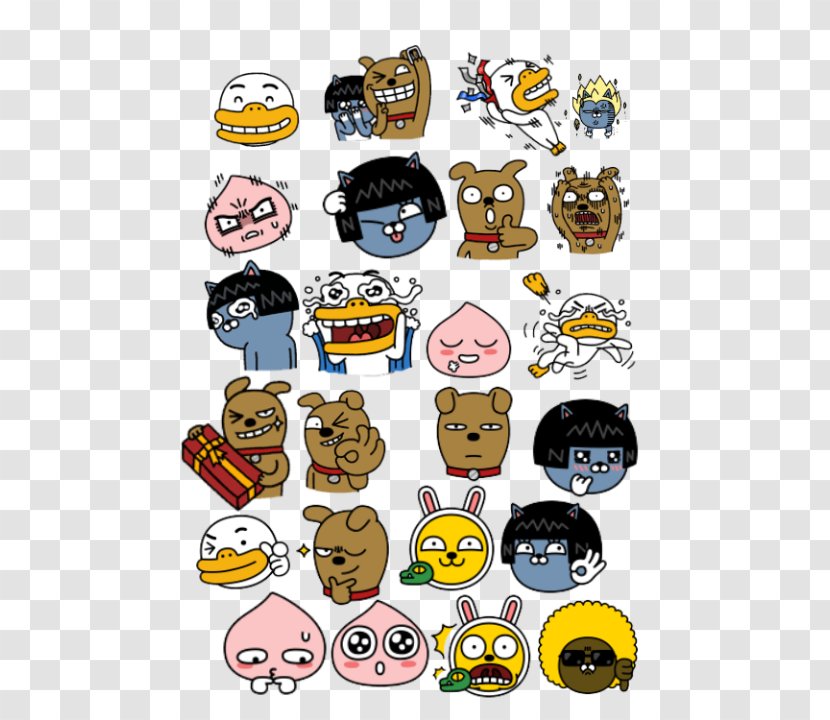 Emoticon Kakao Friends KakaoTalk Umbrella - Line Transparent PNG