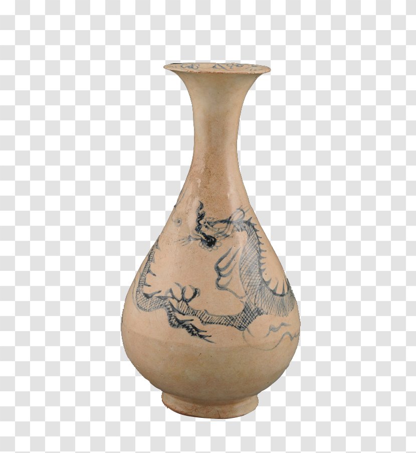 Blue And White Pottery Vase Ceramic Transparent PNG