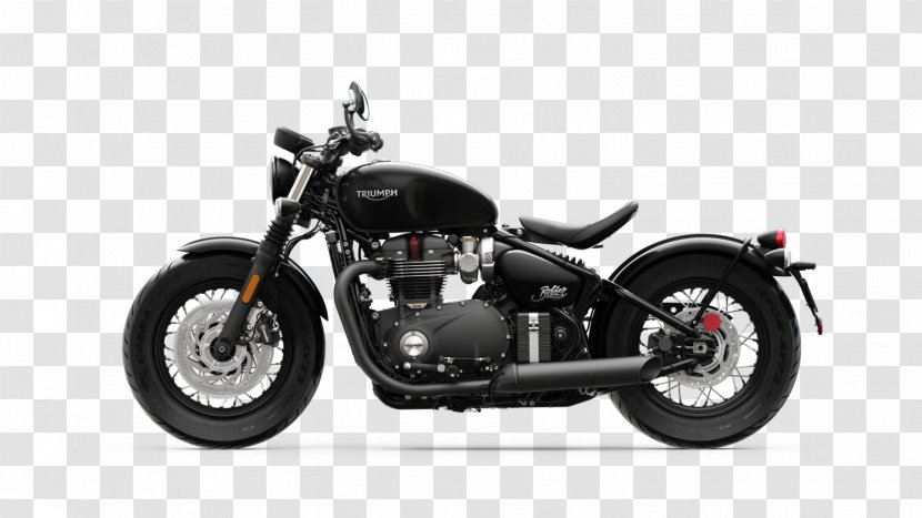 Triumph Bonneville Bobber Motorcycles Ltd - Custom Motorcycle Transparent PNG