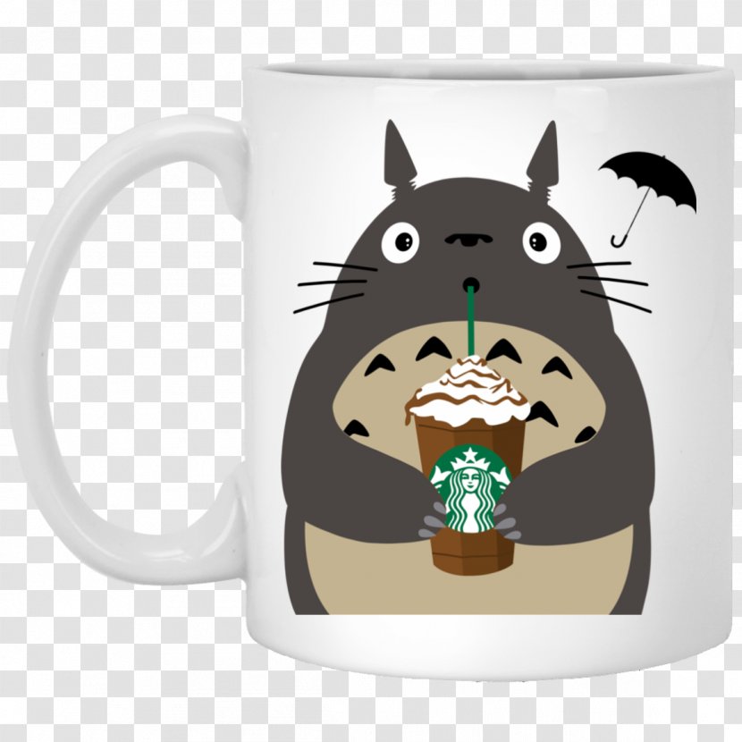 Mug Teacup Susuwatari Coffee Cup - Drinkware - Totoro Transparent PNG