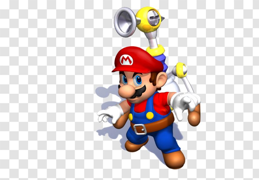 Super Mario Sunshine Galaxy New Bros Bros. GameCube - Gamecube Transparent PNG